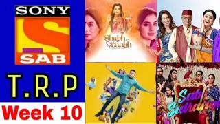 #barctrp #sonysab #tmkoc                        Sony Sab Barc Trp Report! Week 10