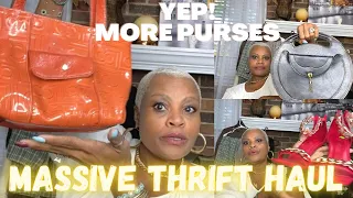 MASSIVE JUNE THRIFT HAUL/ purses/shoes &so much more