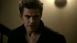 Katherine Tries To Kiss Stefan But Stefan Is Not Fooled - The Vampire Diaries 2x01 Scene
