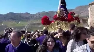 La Despedía de Álora [21]: La Brigada Paracaidista cumple con la subida del Nazareno de las Torres