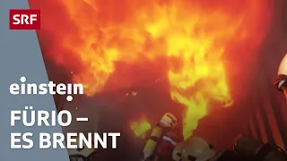 Moderne Brandbekämpfung der Feuerwehr – wie erfolgreich Feuer gelöscht wird | Einstein | SRF