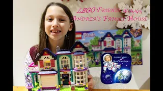 BRAND NEW Friends LEGO 41449 Andrea's Family House Speed Build And Review