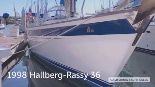 Hallberg-Rassy 36 Sailboat Walkthrough | California Yacht Sales