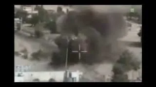 Взрыв машины террористом-смертником. Attentat PC Libye