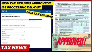 2024 IRS TAX REFUND UPDATE - New Refunds Released, Path Act Refunds, Codes 570-971, Tax Transcripts