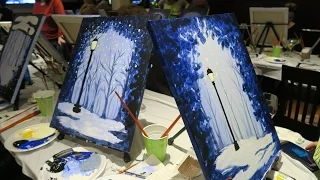 NARNIA PAINTING WITH STRANGERS!
