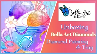 Bella Art Diamonds 💎#Unboxing 💎#Daimondpainting 😍 Bella Art De Nicole 🫖licensed artwork