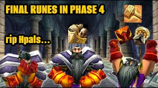 PALADIN PHASE 4 RUNES - PREDICTIONS - BUFF HOLY PLEASE - SEAL TWISTING - ART OF WAR EXO CHANGES?