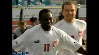 Польша - Украина1:1.  Отбор ЧМ-2002 (обзор матча).