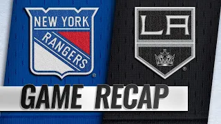 Kovalchuk, Martinez power Kings past Rangers, 4-3