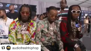 Joe budden about to get his ass kicked by migos at Bet awards 2017