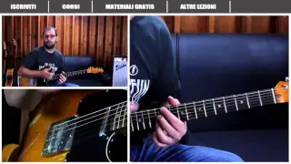 RIFF CHITARRA PIU BELLI: LED ZEPPELIN - KASHMIR - LEZIONE - TUTORIAL