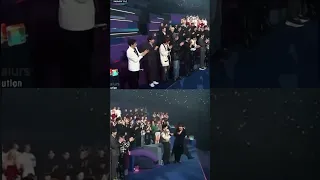 Idol reaction to BTS Platinum  at MAMA 2022