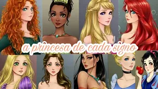 A princesa de cada signo