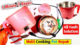 Electric Multipurpose Cooking Pot Repair | Mini Electric Cooker Heater Repair