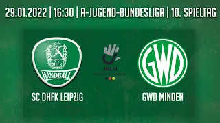 Handball U19 Bundesliga LIVE SC DHfK Leipzig - GWD Minden