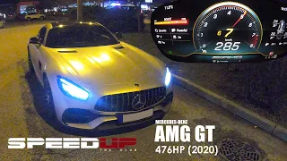 MERCEDES AMG GT 476HP 2020 | ACCELERATION & TOP SPEED TEST | 00-100 | 0-250 | 100-200 | DRAGY |