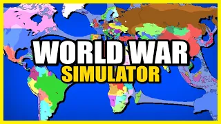 I Simulated World War 3 with 166 Countries...