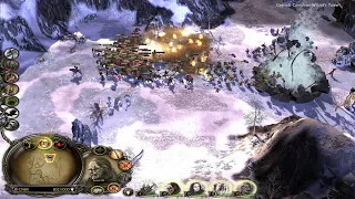Defeating Brutal Dwarves Bots in High Pass - LOTR BFME 2