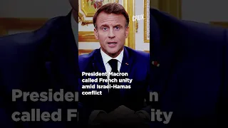 France Uses Teargas, Water Cannon To Break Up Banned Pro-Palestinian Rally | Macron Calls For Calm