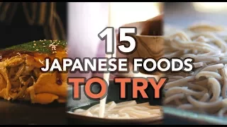 15 Popular Japanese Food To Try in Japan