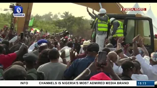 Wike Flags Off Construction Of Akpabu Egbeda Elele Omoku Link Road