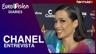 ENTREVISTA a CHANEL tras su segundo ENSAYO de EUROVISIÓN 2022 en Turín