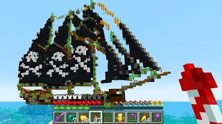 I Built An Actual Working Ship in Minecraft