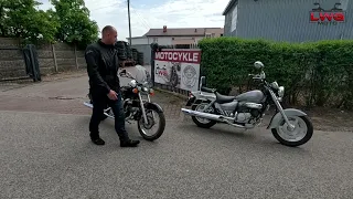 Honda VT 125 Shadow vs Hyosung GV 125 Aquila - porównanie LWG MOTO