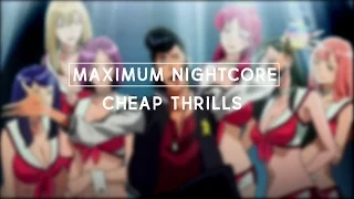 Nightcore - Cheap Thrills (Male Version)