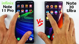 infinix Note 11 Pro vs Samsung Note 20 Ultra SPEED TEST! WOW🔥