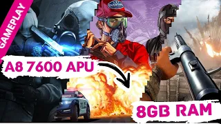 GAMEPLAY| Prueba AMD A8 7600 apu