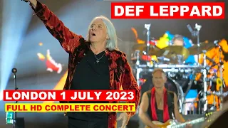 DEF LEPPARD *LONDON WEMBLEY 01 JULY 2023* FULL HD COMPLETE CONCERT (THE ONLY ONE)