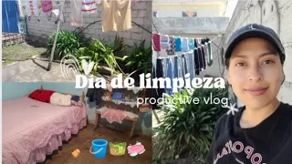 Día de Limpieza en la casa del rancho👩‍🌾- Día Productivo 🧹🪣🧺🧼