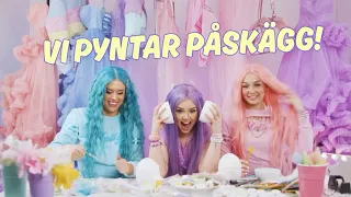 Vi pyntar påskägg!🐣