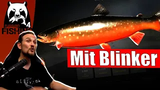 Russian Fishing 4 - Kuori - Bachsaibling mit Blinker