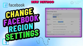 How to change facebook region settings On Laptop/pc 2024 | Fb profile