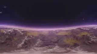 Space Engine in Immersive 360 Video
