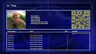 Command Conquer Generals Zero Hour 1 vs 7 Gla Toxin vs China Infantry (BigGameHunters)