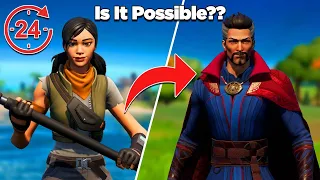 Is It Possible to Unlock Doctor Strange in 24 Hours Without Buying Any Tiers?? - Fortnite Experiment