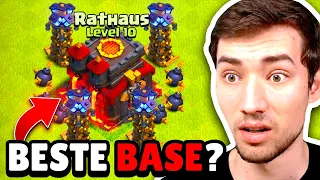 Ich teste die „BESTE BASE“ für meine Rathäuser! 😨 Clash of Clans