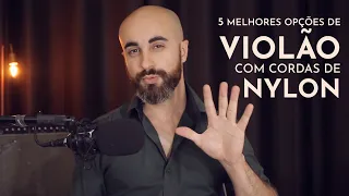 5 melhores opções de violão com cordas de nylon para iniciantes | Até R$ 1000