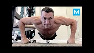 Wladimir Klitschko Boxing Training Highlights  Muscle Madness