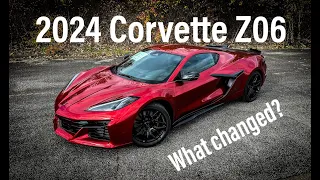 2024 Corvette Z06 - What changed for 2024 - FULL Walk Around and Review