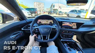 New Audi RS E-Tron GT 2021 Test Drive Review POV