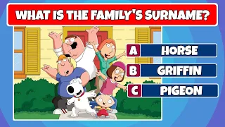 "Can You Ace the Ultimate Family Guy Quiz? Prove You're the Biggest Fan on YouTube!"