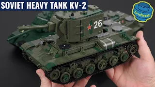 Soviet/USSR Heavy Tank KV-2 [RC and Sound] - MouldKing 20026