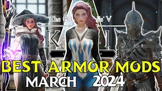 Top 5 Armor Mods for Skyrim from March 2024