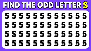 Find the ODD One Out - Numbers and Letters Edition ✅ Easy, Medium, Hard | Quiz Galaxy