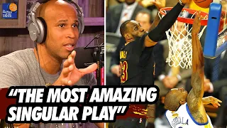 Richard Jefferson On Why He's Still MIND BLOWN By LeBron's Block On Iguodala 🤯